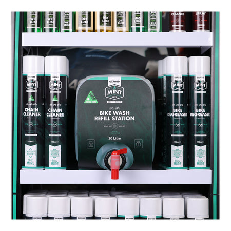 Oxford Mint Bike Wash Refill Station (1 x 20L + 2 x OC104)