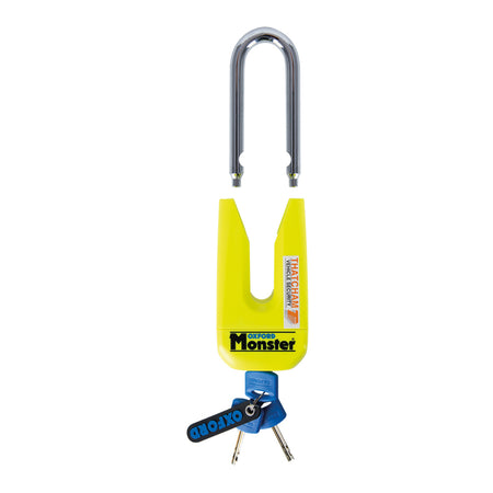 Oxford Disc Lock Monster - Yellow