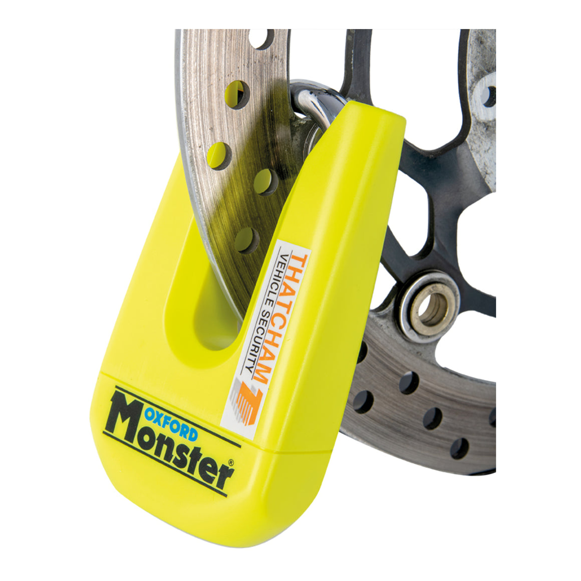 Oxford Disc Lock Monster - Yellow
