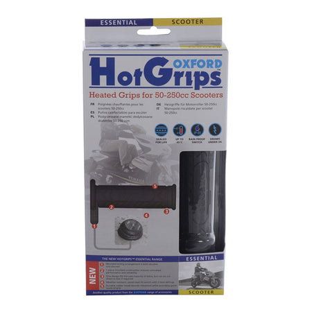 Oxford Hot Grips Scooter with Hi/Low Panel Switch