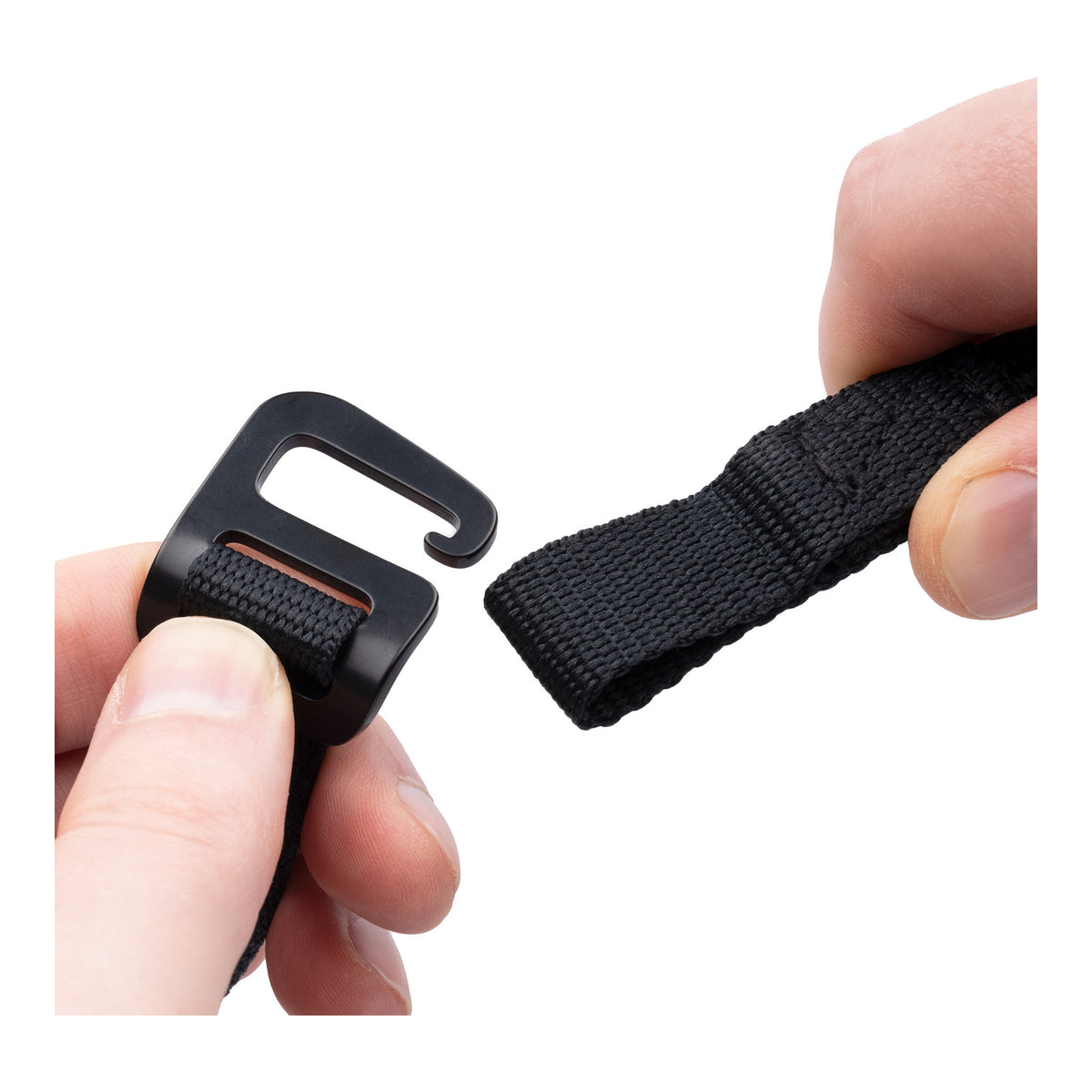 Oxford Atlas G-Hook 17mm x 2.0m - Black (Pair)