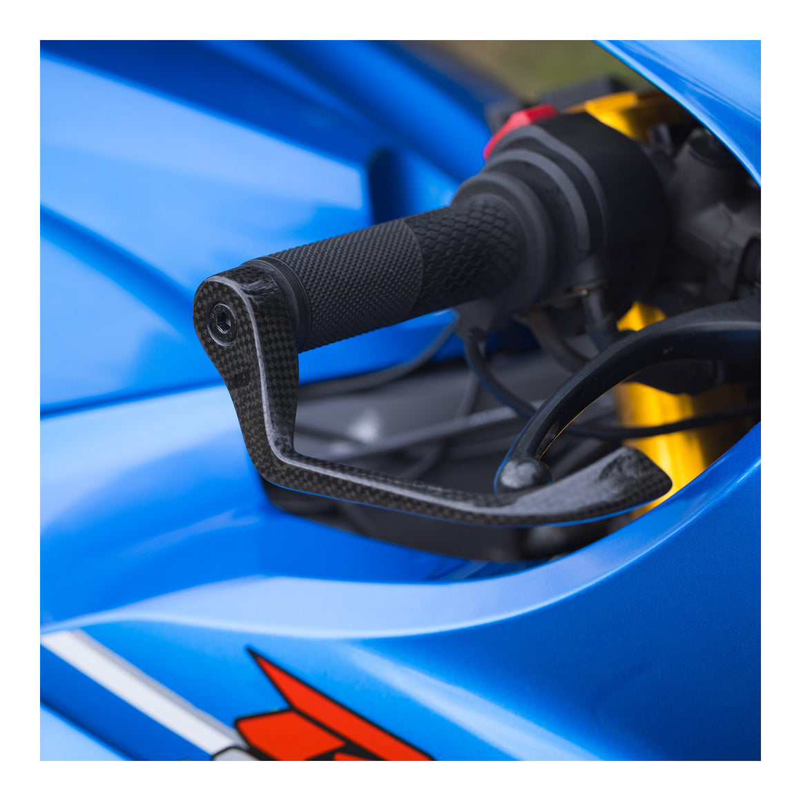 Oxford Carbon Lever Guard - Gloss