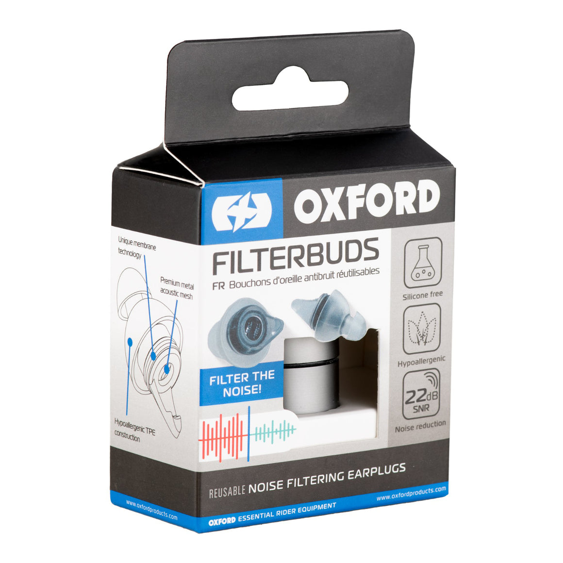 Oxford FilterBuds / Earplugs - Small Fit