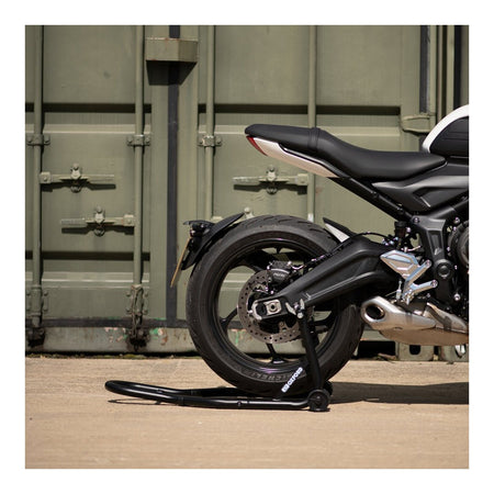 Oxford Black Rear Paddock Stand (Comes with V Hooks)