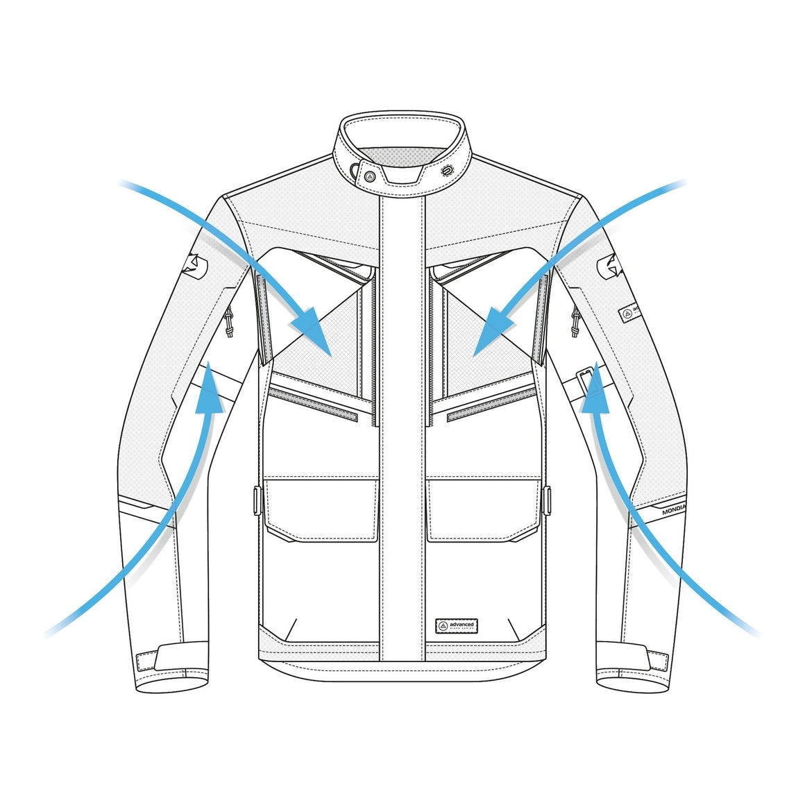 Oxford Mondial 2.0 Tech Men's Jacket - Black