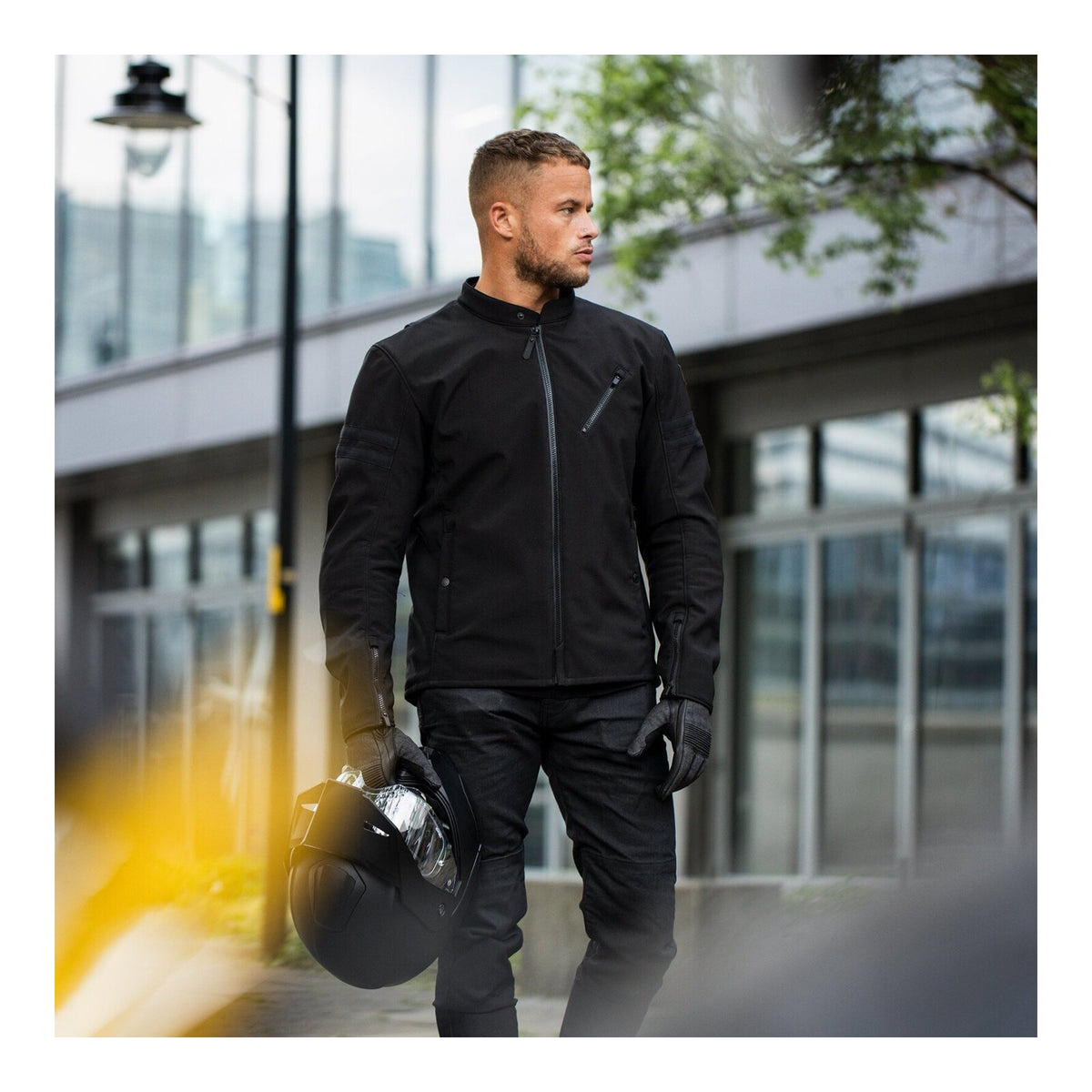Oxford Faringdon Men's Jacket - Stealth Black