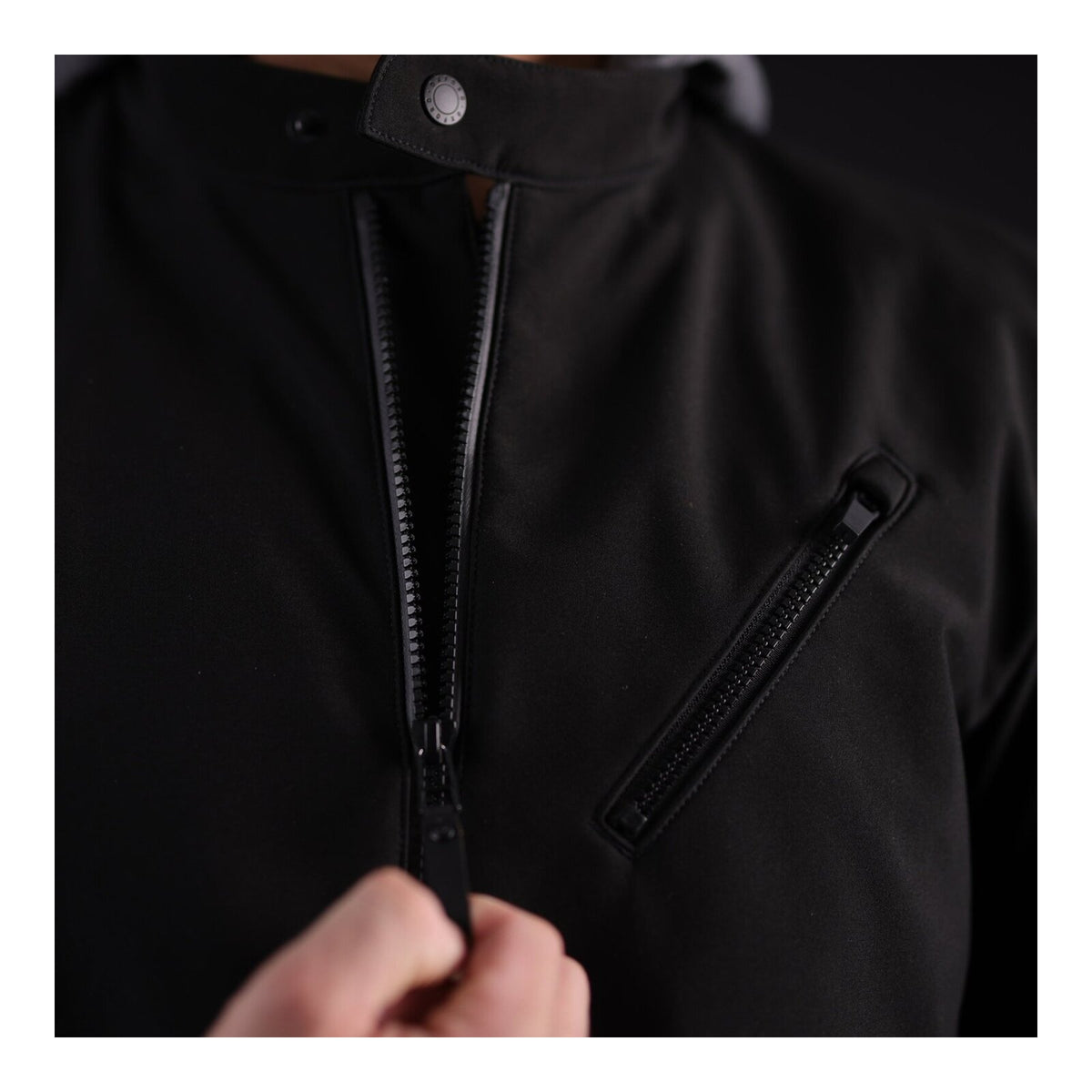 Oxford Faringdon Men's Jacket - Stealth Black