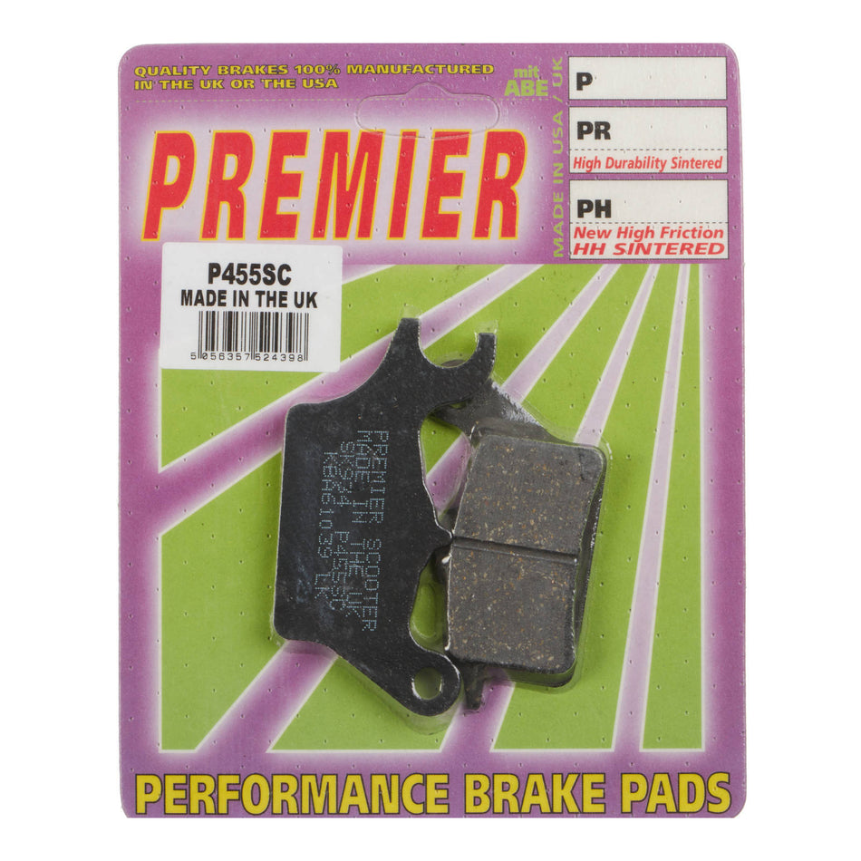 Premier Brake Pads - P Organic Standard