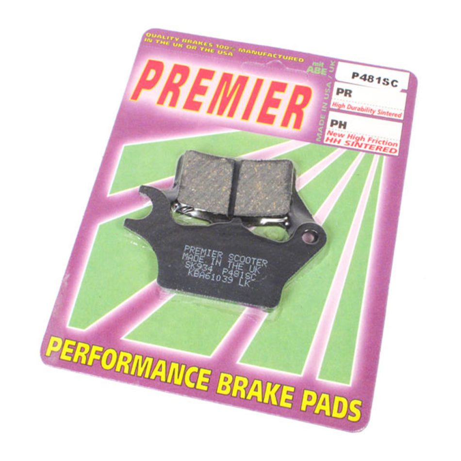 Premier Brake Pads - P-SC Organic Scooter