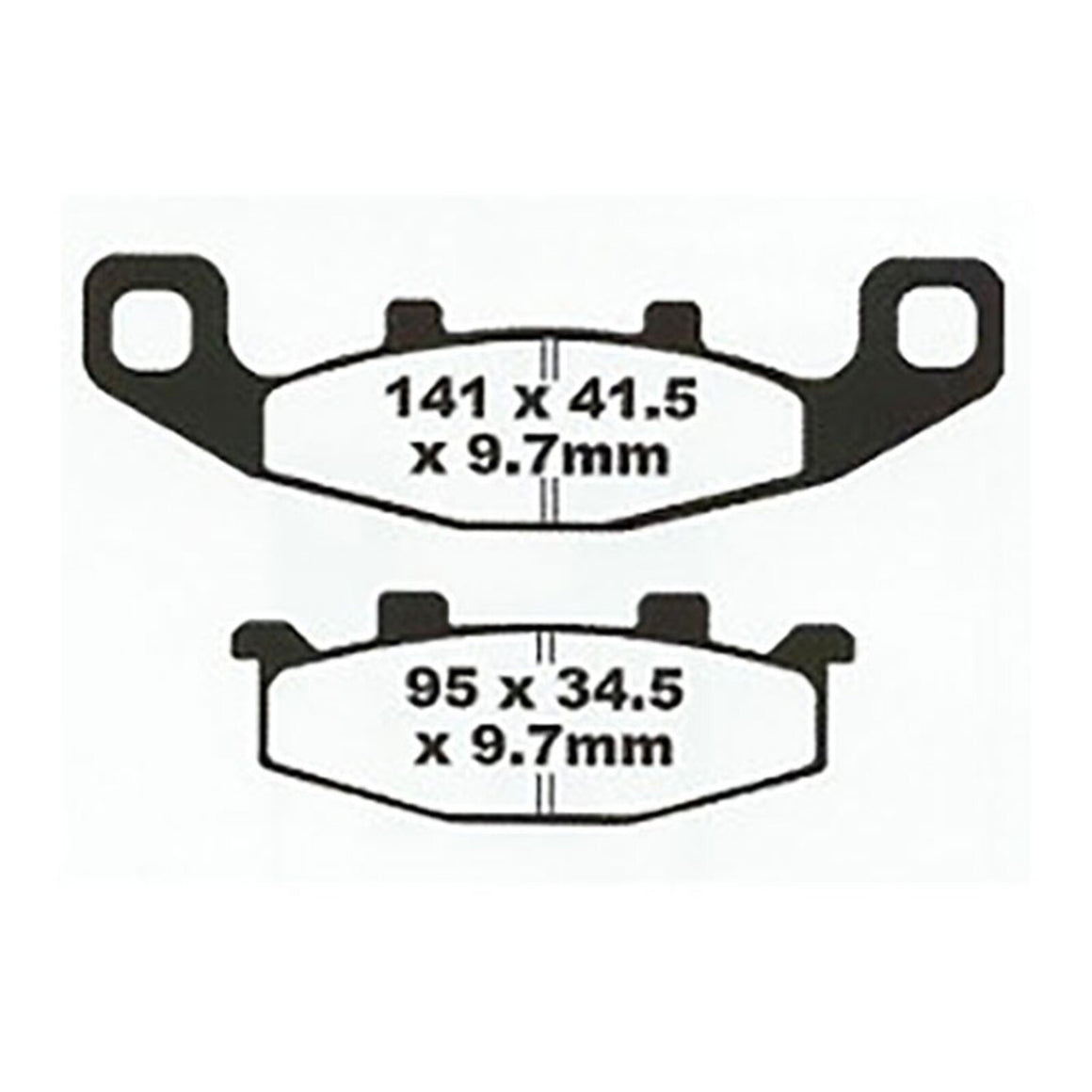 Premier Brake Pads - PV Semi Sintered