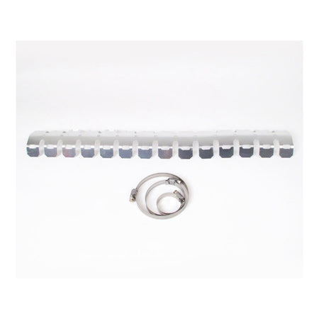 WHITES HEAD PIPE GUARD W/CLAMP - SIL