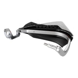 Polisport Trail Blazer Handguard with Metal Bar - Black / White