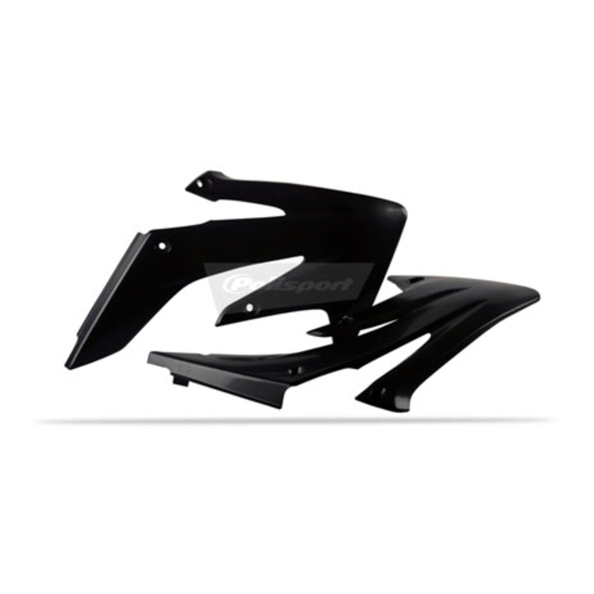Polisport Radiator Scoops Honda CRF250R ('04-'09) - Black