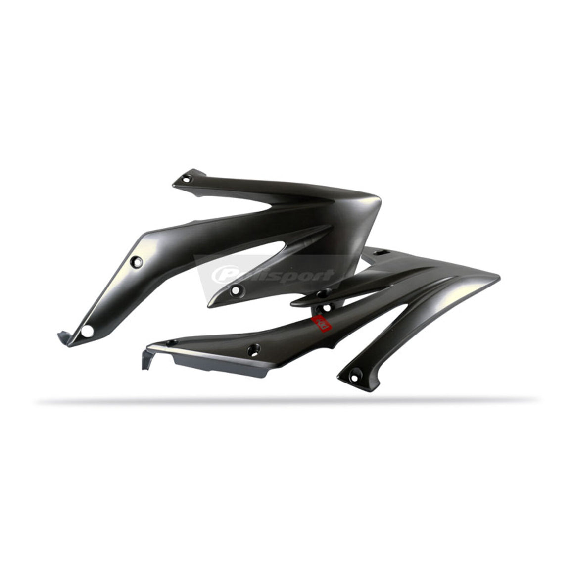 Polisport Radiator Scoops Honda CRF450 ('05-'08) - Brushed Alloy
