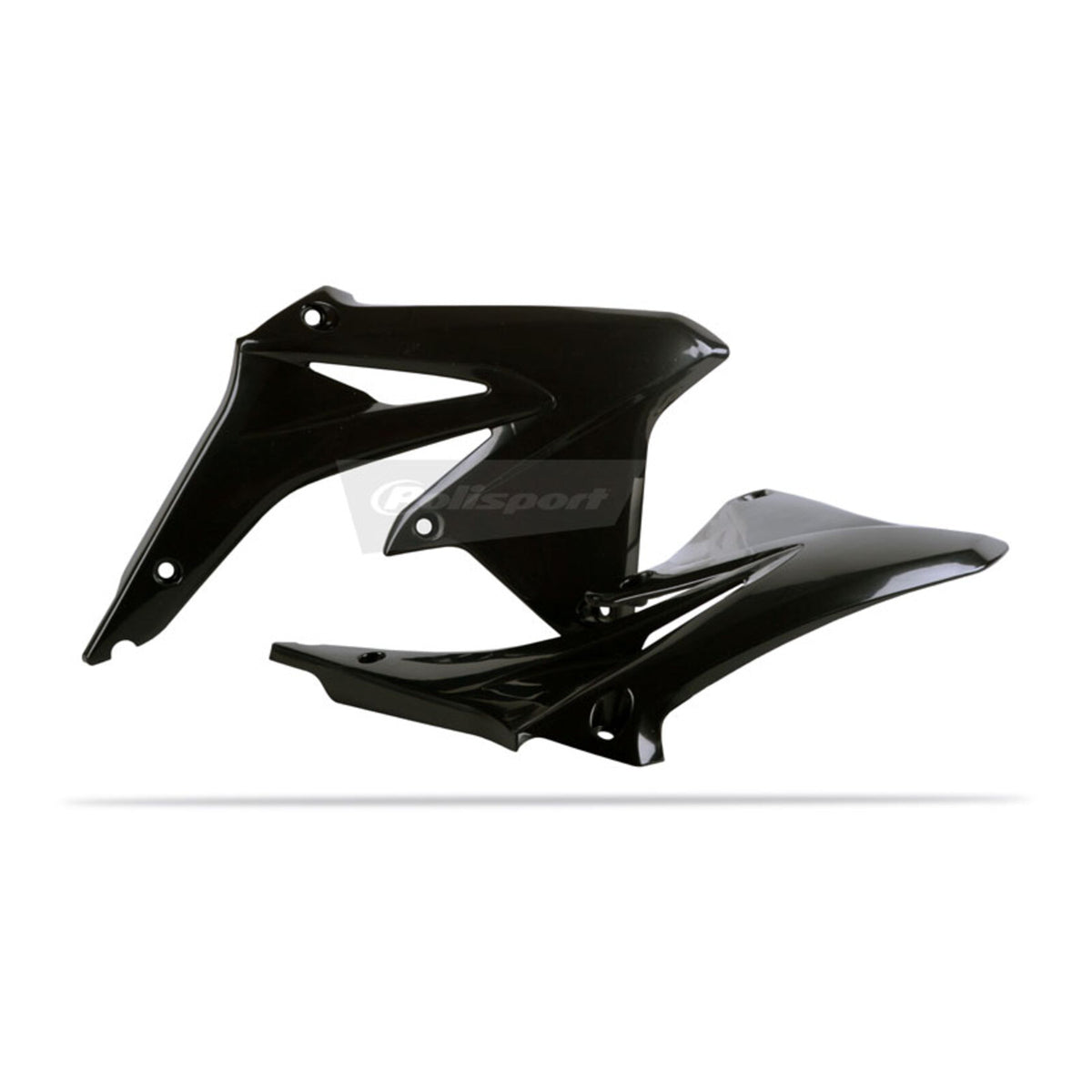 Polisport Radiator Scoops Suzuki RMZ450 ('08-'16) - Black