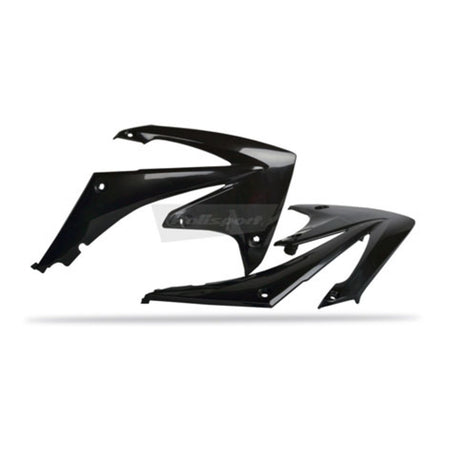 Polisport Radiator Scoops Honda CRF250R ('10-'13) / CRF450R ('09-'12) - Black