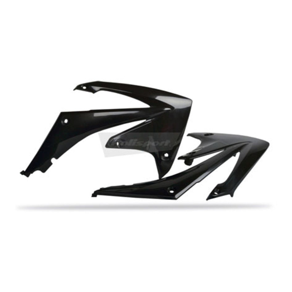 Polisport Radiator Scoops Honda CRF250R ('10-'13) / CRF450R ('09-'12) - Black