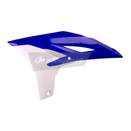 Polisport Radiator Scoops Yamaha YZ250F '10-'13 98Y Blue/White