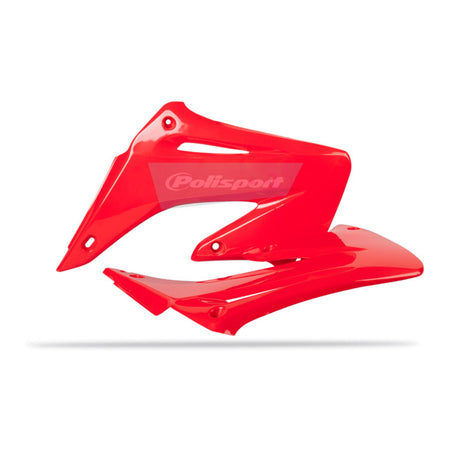 Polisport Radiator Scoops Honda CR125/250 '02-'07 04Red