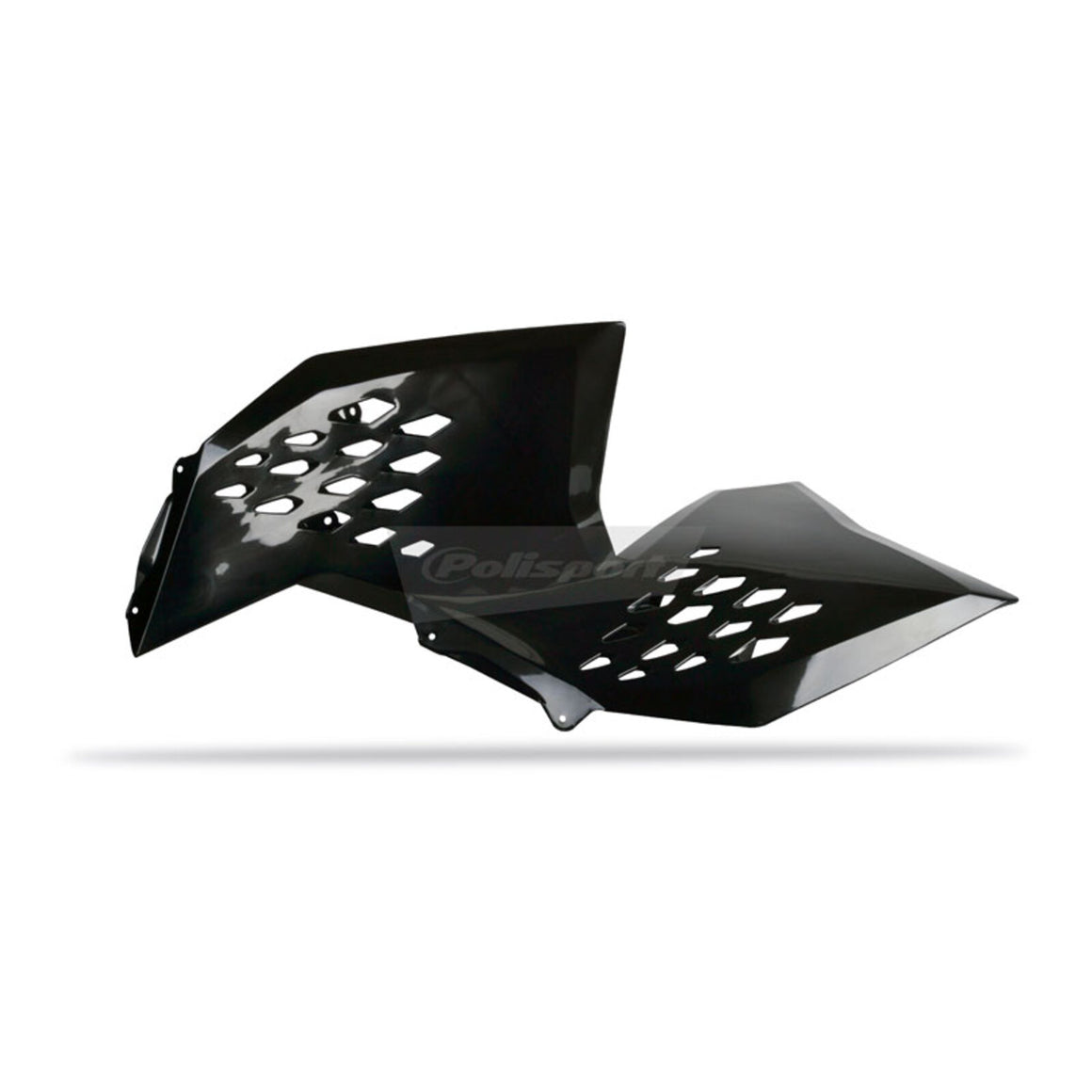 Polisport Radiator Scoops KTM SX '07-'10 /EXC '08-'11 Black