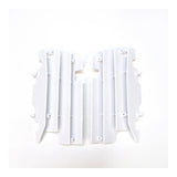 Polisport Radiator Louvers Honda CR125/250 ('04) - White