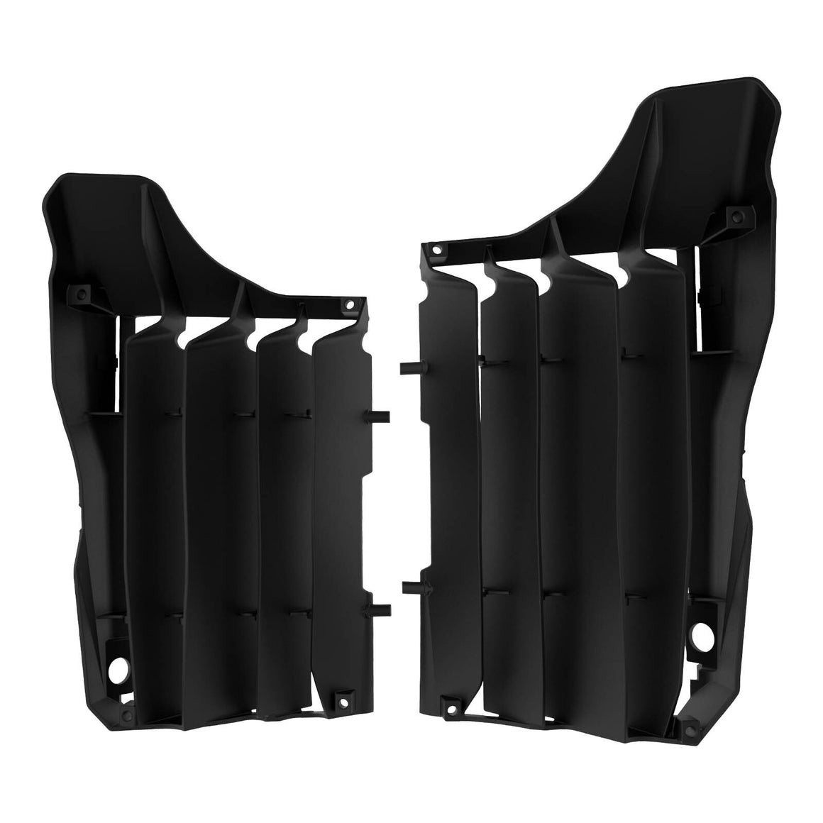 Polisport Radiator Louvers Honda CRF250R ('18-) - Black