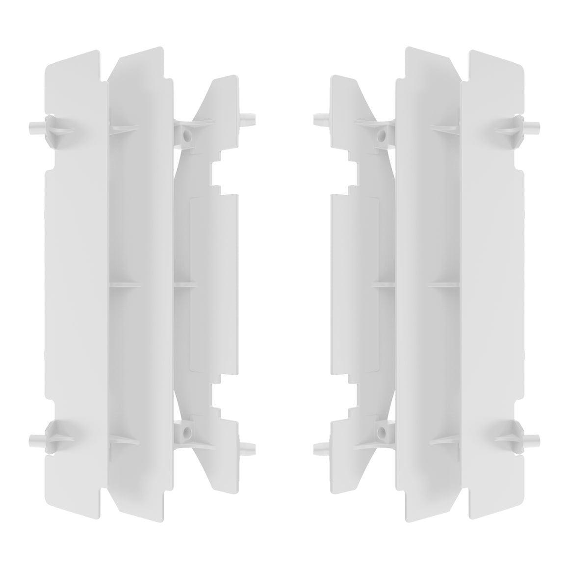 Polisport Radiator Louvers Suzuki RM125 / RM250 / DRZ400 - White