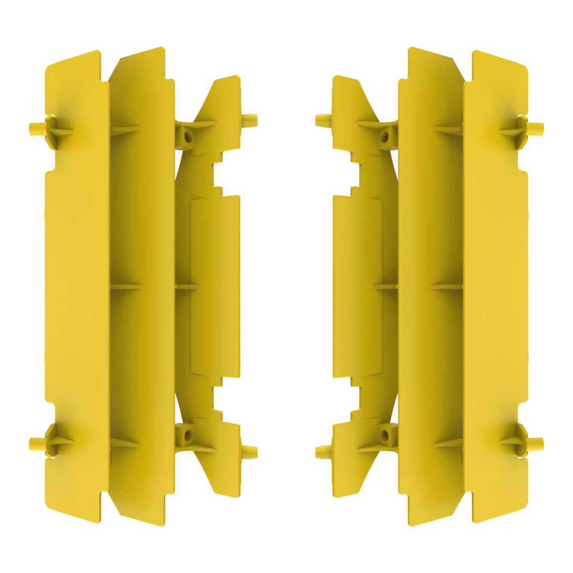 Polisport Radiator Louvers Suzuki RM125 / RM250 / DRZ400 - Yellow