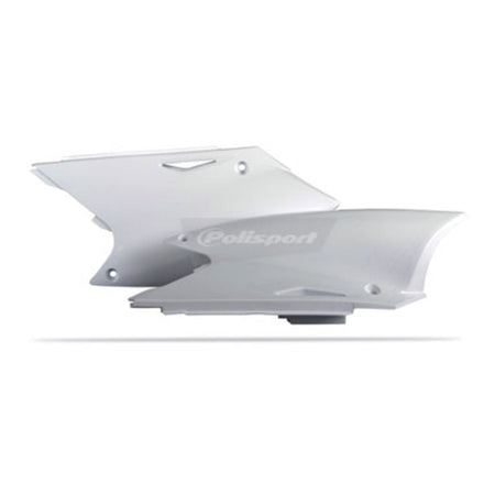 Polisport Side Panels Suzuki RM-Z250 ('04-'06) / Kawasaki KX250F ('04-'05) - Whi
