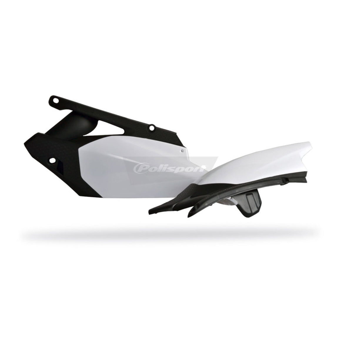 Polisport Side Panels Yamaha YZ450F ('10-'13) - Black/White