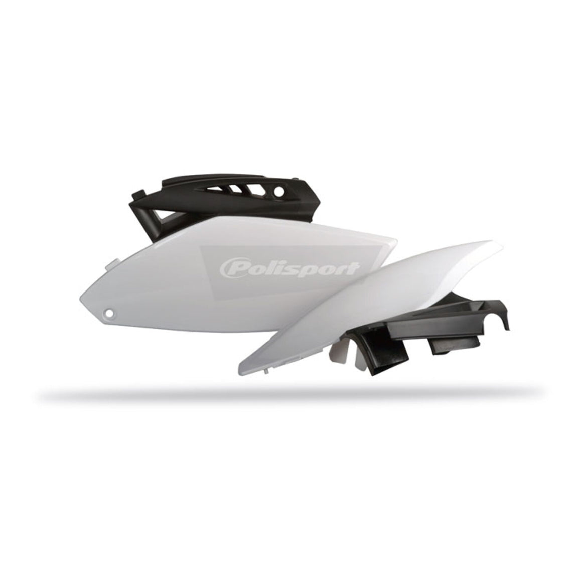 Polisport Side Panels Yamaha YZ250F ('10-'13) - Black/White