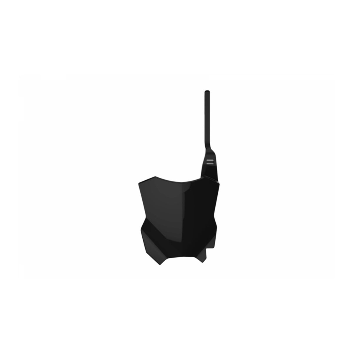 NUMBER PLATE KAW KX250F 17-21 /450F 16-21 BLK