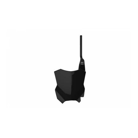 NUMBER PLATE KAW KX250F 17-21 /450F 16-21 BLK