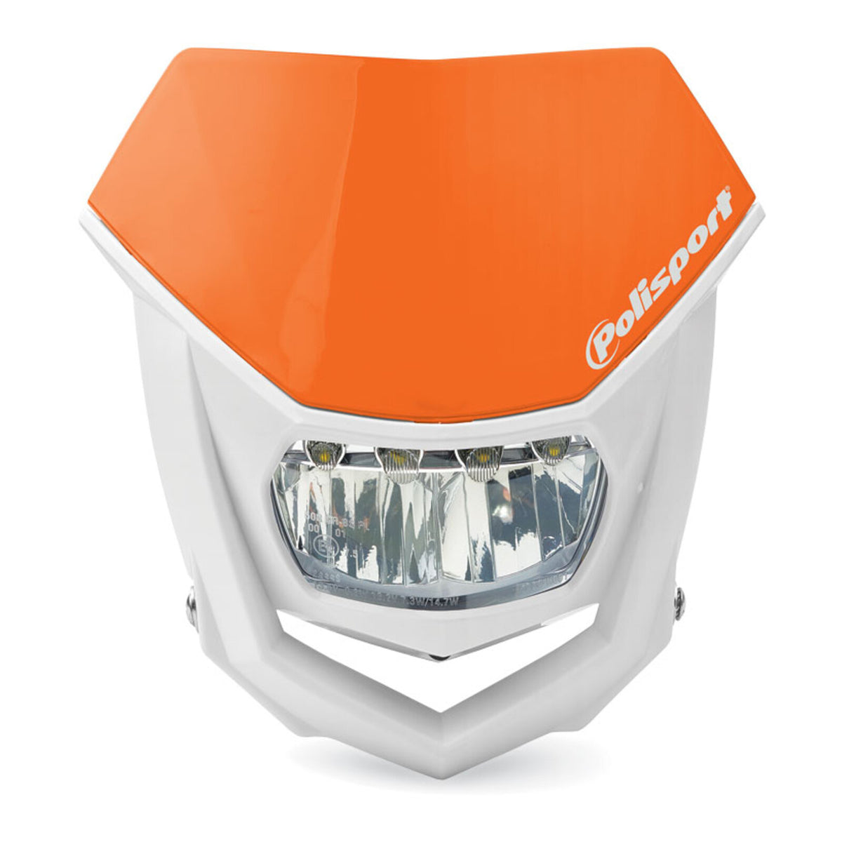 Polisport Halo LED Headlight - Orange