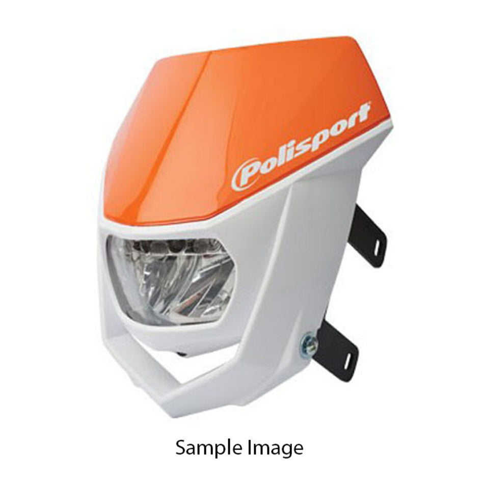 Polisport Halo LED Headlight - Orange