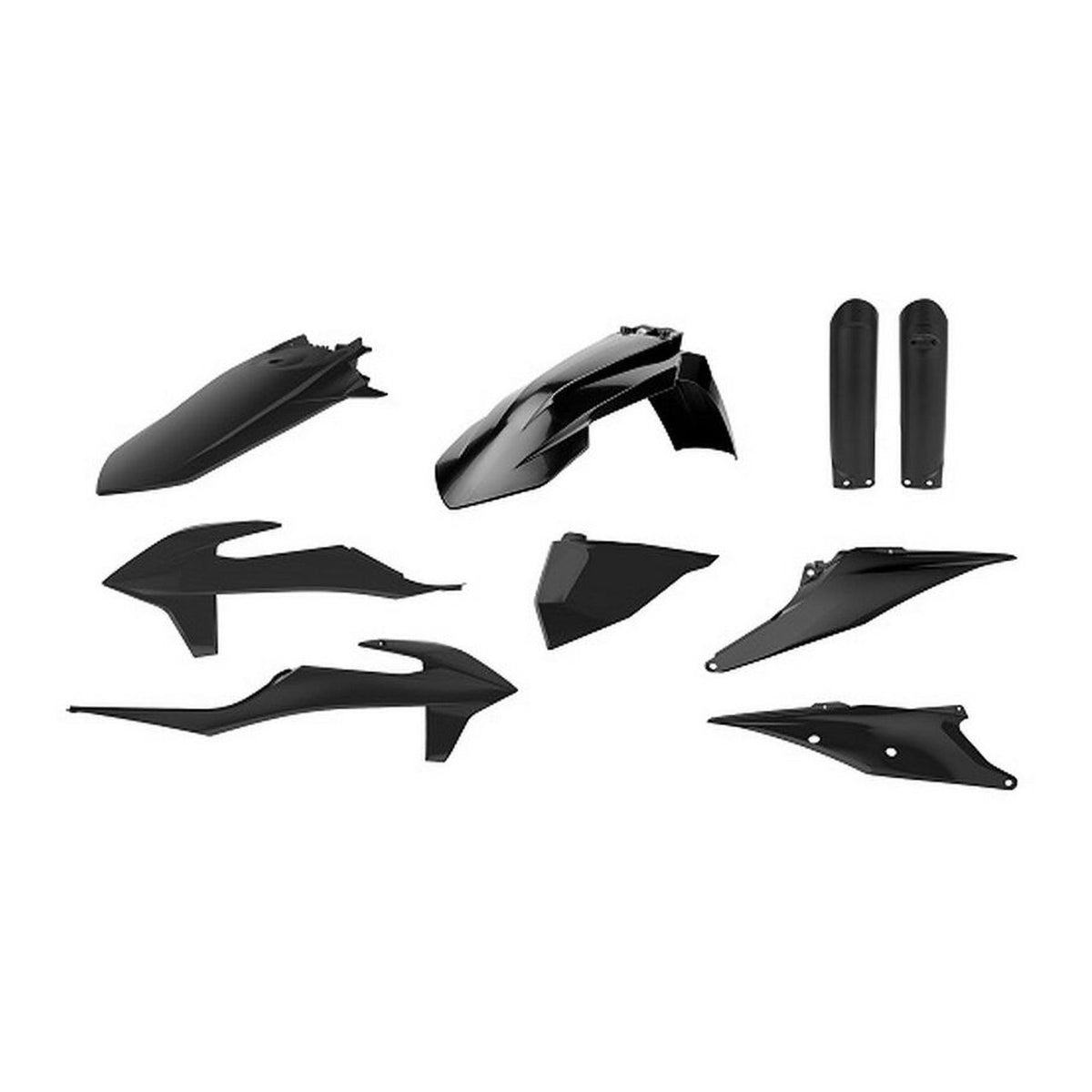Polisport Enduro Kit KTM EXC/EXC-F / XC-W/XCF-W '20-'22 - Black