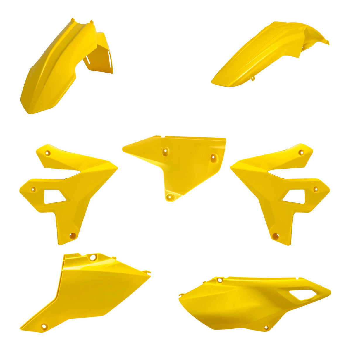 Polisport Restyling Kit Suzuki DR-Z400 '00-'24 - Yellow