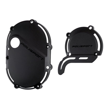 Polisport Engine Covers Kit - Stark Varg - Black