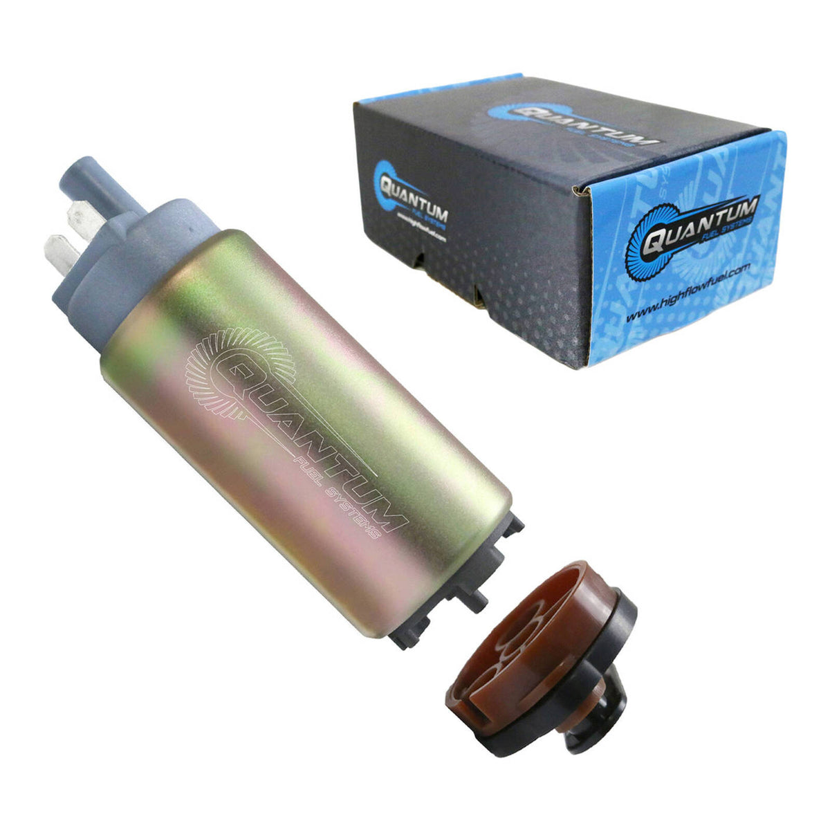 Quantum VST/Outboard EFI Fuel Pump with Filter, Strainer