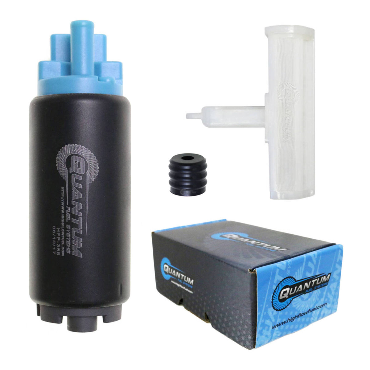 Quantum VST/Outboard EFI Fuel Pump with Filter, Strainer