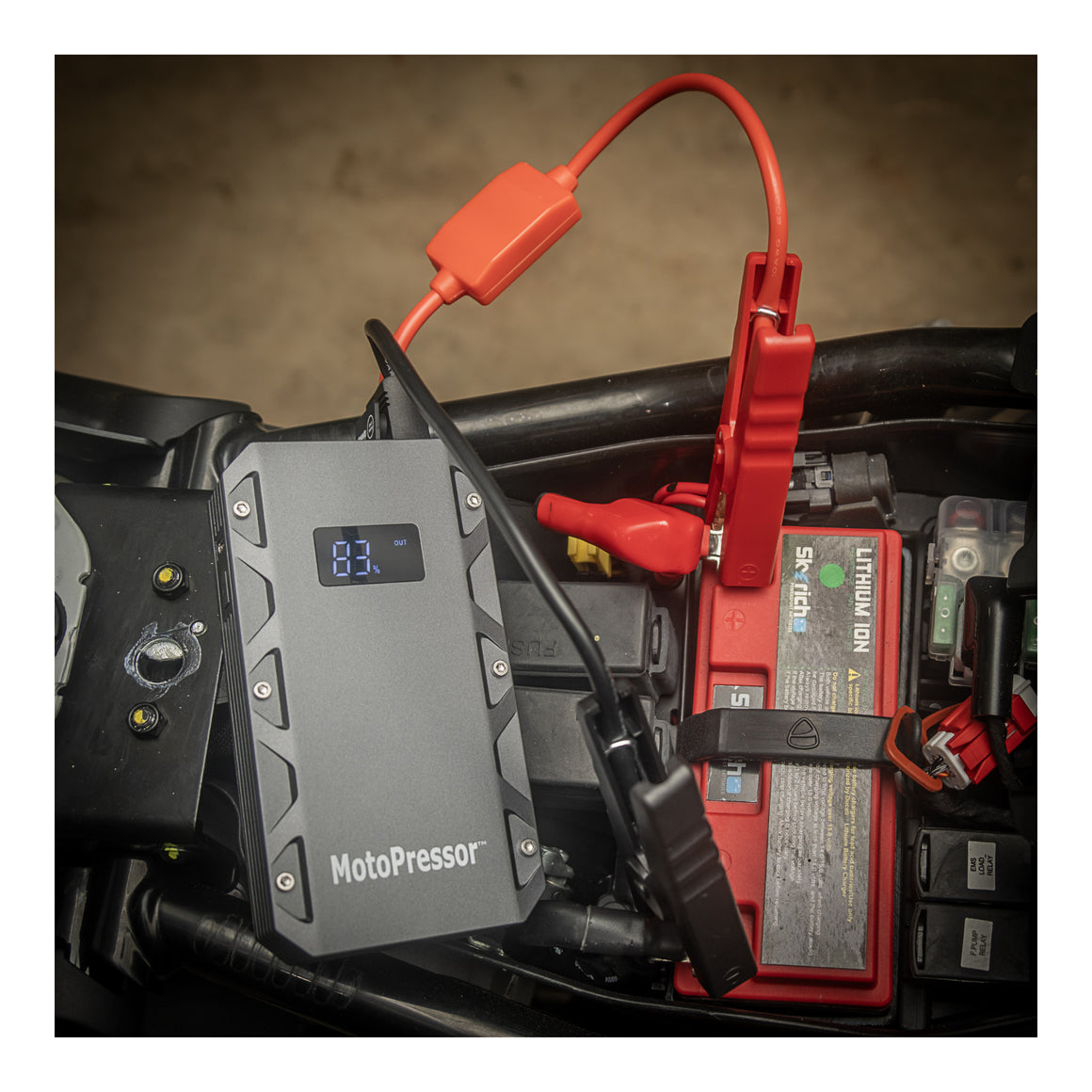 Rocky Creek Motor Pressor Jump Starter 500amp (UN3481)