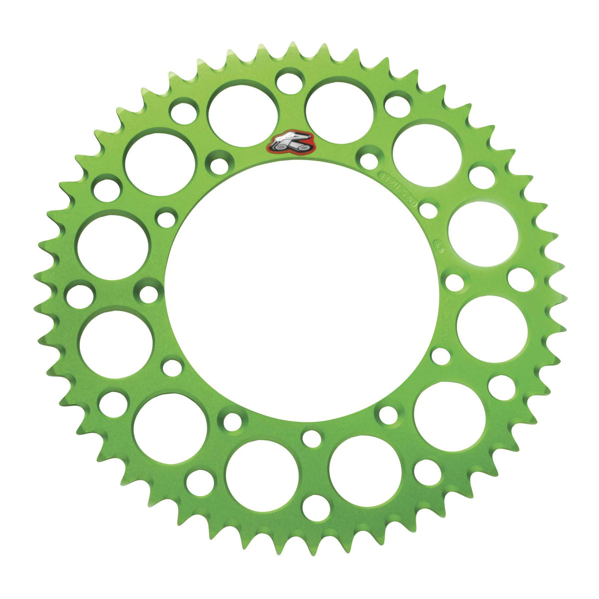 Renthal Sprocket Rear 50T Green Alloy 7075 T6 Grooved