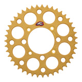 Renthal Sprocket Rear Gold 43T Alloy 7075 T6 Grooved