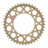 Renthal Rear Sprocket T6 Grooved 7075 Alloy - Silver [Kawasaki]