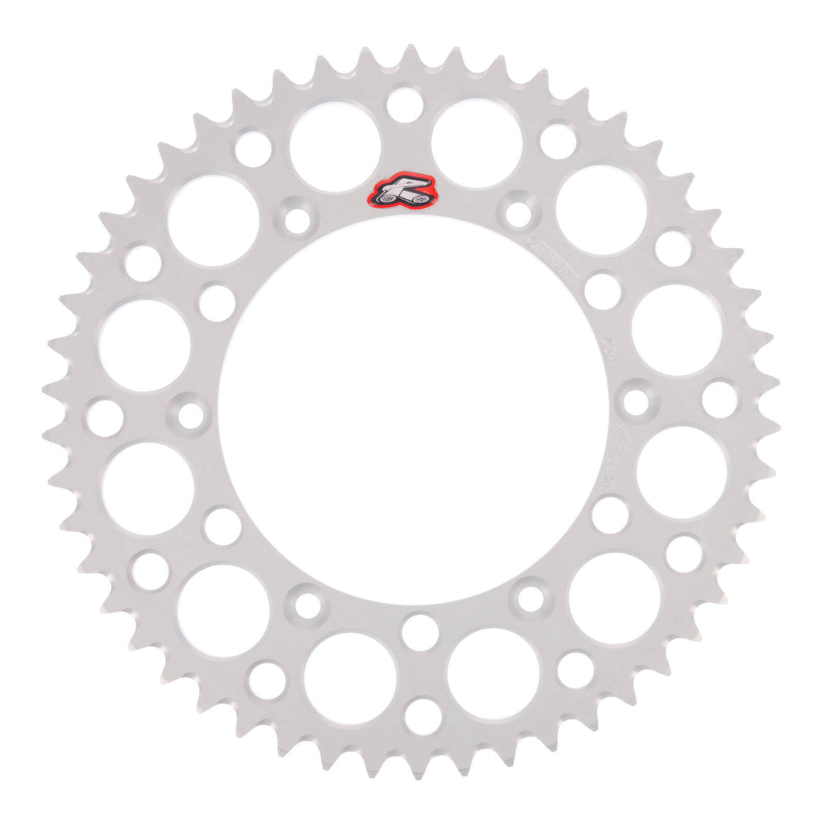 Renthal Sprocket Rear Silver 50T Alloy 7075 T6 Grooved GasGas
