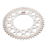 Renthal Sprocket Twinring Silver 50T Bi-Metal Grooved