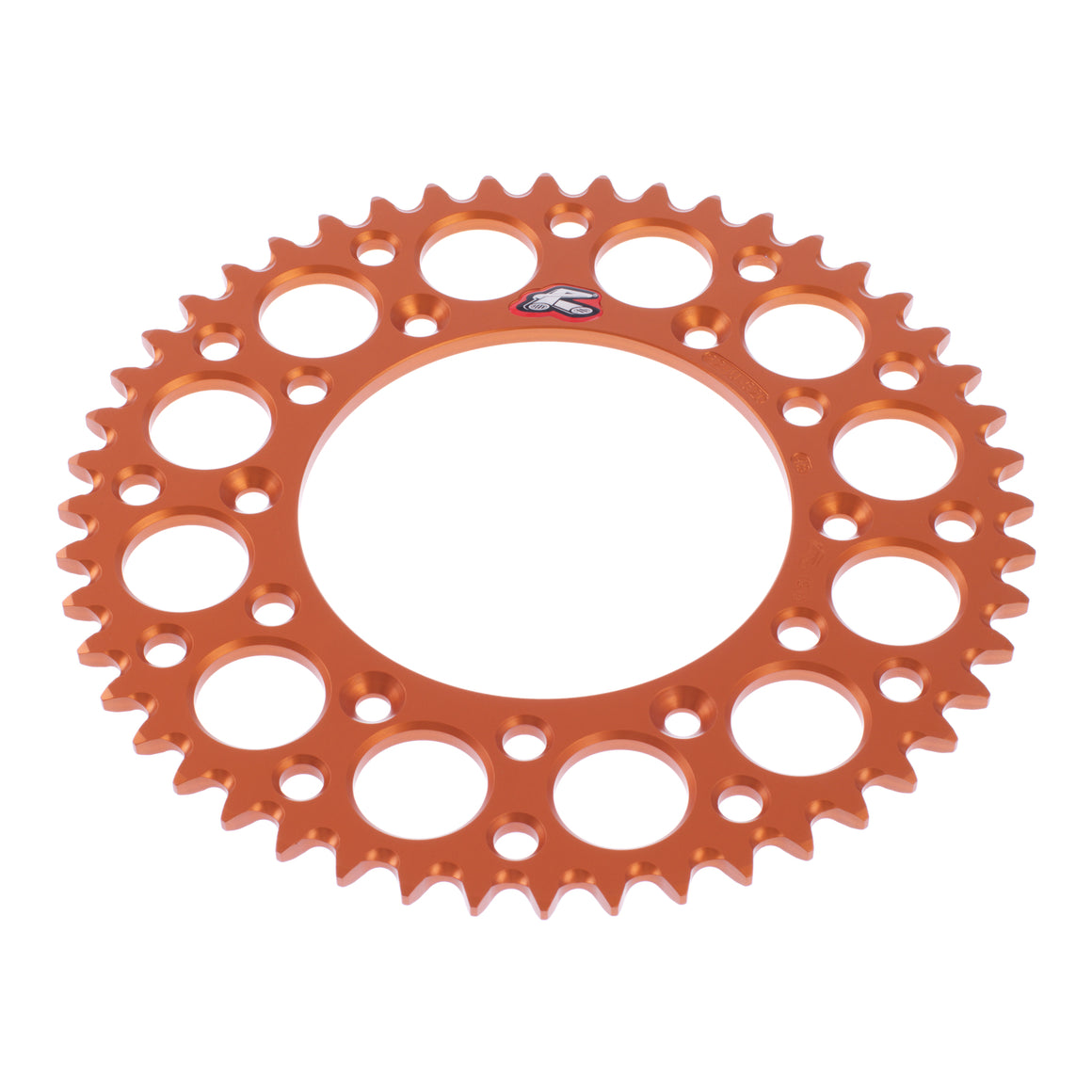 Renthal Sprocket Rear Orange 48T Alloy 7075 T6 Grooved KTM