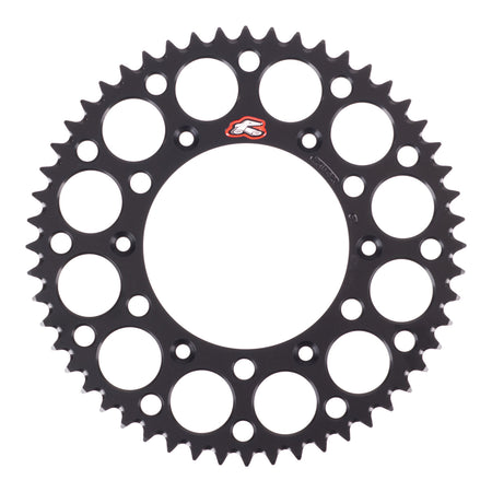 Renthal Sprocket Rear Black 52T Alloy 7075 T6 Grooved