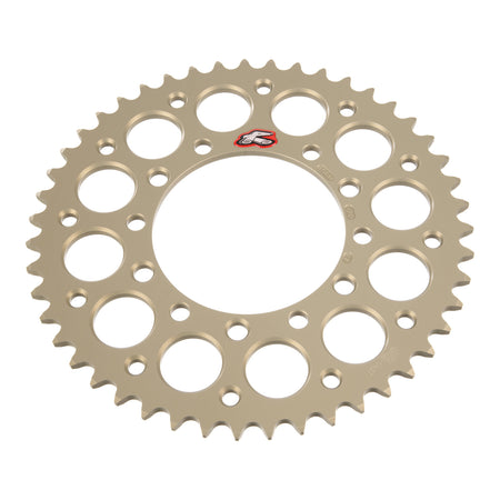 Renthal Sprocket Rear Hard Anodised 47T 47P-HA Ultralight