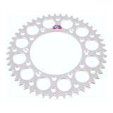 Renthal Sprocket Rear Silver 48T Alloy 7075 T6 Grooved